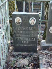 Матвеева А. П., Москва, Востряковское кладбище